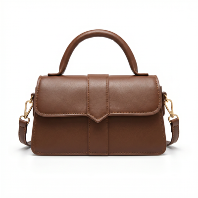 Bolso de Asa Superior de Piel para Mujer - Amelia