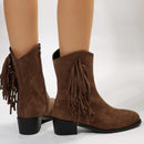 Bota Feminina de Inverno em Couro Legítimo - Serenity