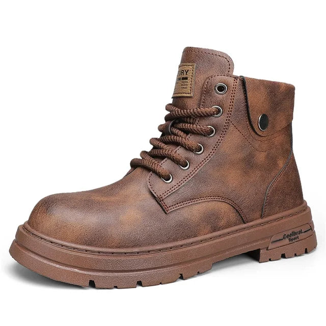 Bota Masculina de Inverno em Couro Legítimo - Woody.