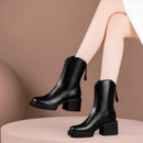 Bota Feminina de Inverno em Couro Legítimo - Stella
