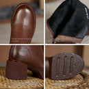 Bota Feminina de Inverno em Couro Legítimo - Stella