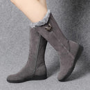 Bota Feminina de Inverno em Couro Legítimo - Warm.