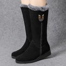 Bota Feminina de Inverno em Couro Legítimo - Warm.