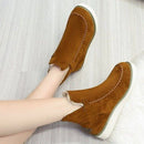 Bota Feminina de Inverno em Couro Legítimo - Snow