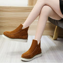 Bota Feminina de Inverno em Couro Legítimo - Snow