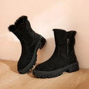 Bota Feminina de Inverno em Couro Legítimo - Shine