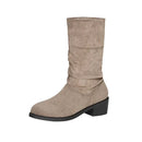 Bota Feminina de Inverno em Couro Legítimo - Icarus.