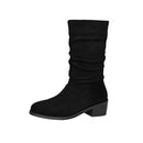 Bota Feminina de Inverno em Couro Legítimo - Icarus.