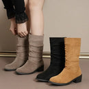 Bota Feminina de Inverno em Couro Legítimo - Icarus.