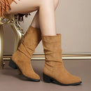 Bota Feminina de Inverno em Couro Legítimo - Icarus.