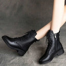 Bota Feminina de Inverno em Couro Legítimo - Ivy