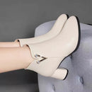 Bota Feminina de Inverno em Couro Legítimo - Victoria.