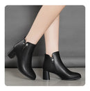 Bota Feminina de Inverno em Couro Legítimo - Victoria.