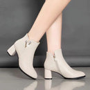 Bota Feminina de Inverno em Couro Legítimo - Victoria.