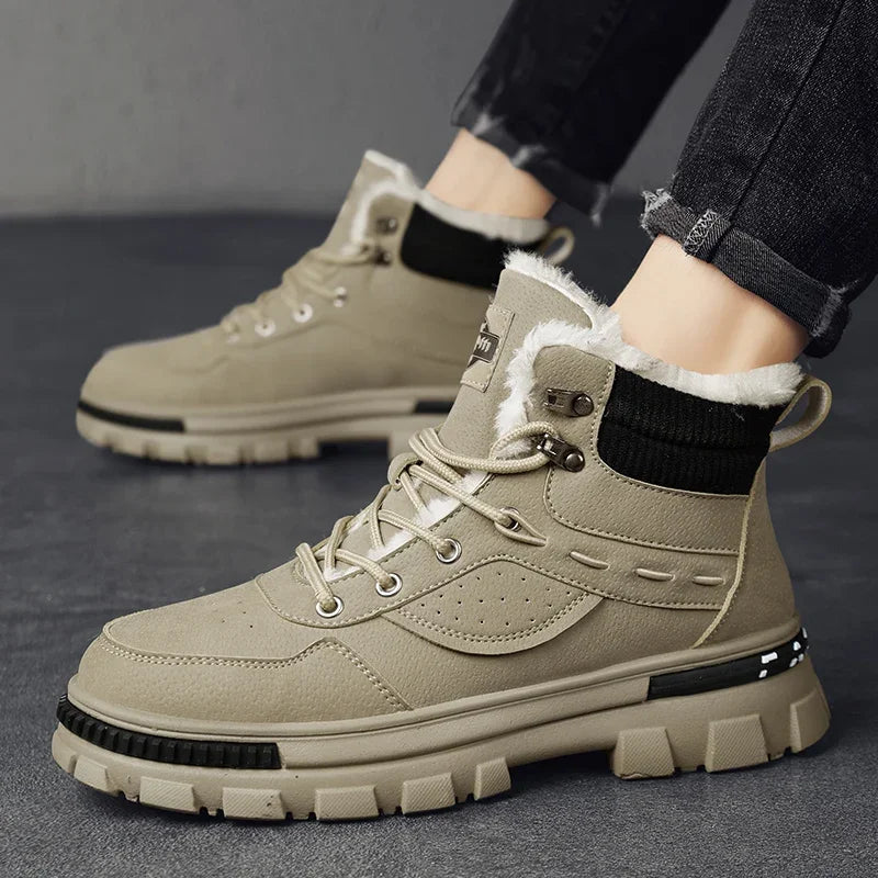 Bota Masculina de Inverno em Couro Legítimo - Ragna.