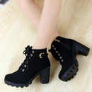 Bota Feminina de Inverno em Couro Legítimo - Frost