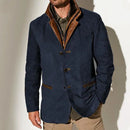 Jaqueta Masculina de Inverno em Couro Legítimo - Druzen