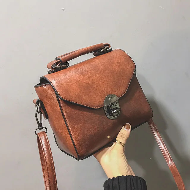 Bolsa Feminina de Couro Legítimo - Messenger