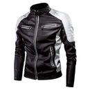 Jaqueta Masculina de Inverno em Couro Legítimo - Speed