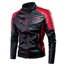 Jaqueta Masculina de Inverno em Couro Legítimo - Speed