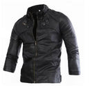 Jaqueta Masculina de Inverno em Couro Legítimo - Valt