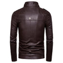 Jaqueta Masculina de Inverno em Couro Legítimo - Valt