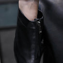 Jaqueta Masculina de Inverno em Couro Legítimo - Naughty