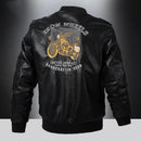 Jaqueta Masculina de Inverno em Couro Legítimo - Motor