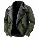 Jaqueta Masculina de Inverno em Couro Legítimo - Stronger
