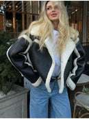 Jaquetas Feminina de Inverno em Couro Legítimo - Aurora