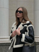 Jaquetas Feminina de Inverno em Couro Legítimo - Aurora