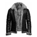 Jaqueta Masculina de Inverno em Couro Legítimo - Magno.