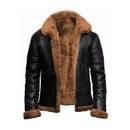 Jaqueta Masculina de Inverno em Couro Legítimo - Magno.