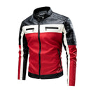 Jaqueta Masculina de Inverno em Couro Legítimo - Bomber