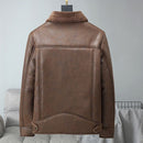 Jaqueta Masculina de Inverno em Couro Legítimo - Tempest