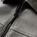 Jaqueta Masculina de Inverno em Couro Legítimo - Artic