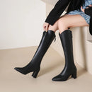 Bota Feminina de Inverno em Couro Legítimo - Ember