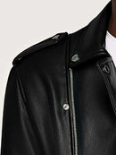 Jaqueta Masculina de Inverno em Couro Legítimo - Blizzard