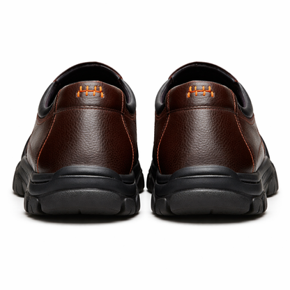 Mocasines de Piel con Plataforma para Hombre - Active Comfort