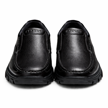 Mocasines de Piel con Plataforma para Hombre - Active Comfort