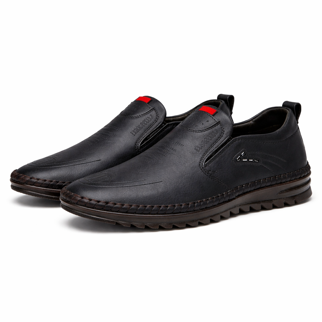 Mocasines de Piel con Plataforma para Hombre - Kingsley