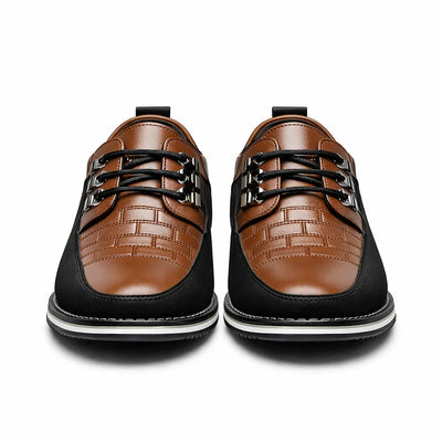 Mocasines de Piel con Plataforma para Hombre - Mr Fashion