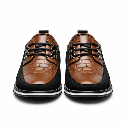 Mocasines de Piel con Plataforma para Hombre - Mr Fashion
