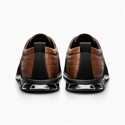 Mocasines de Piel con Plataforma para Hombre - Mr Fashion