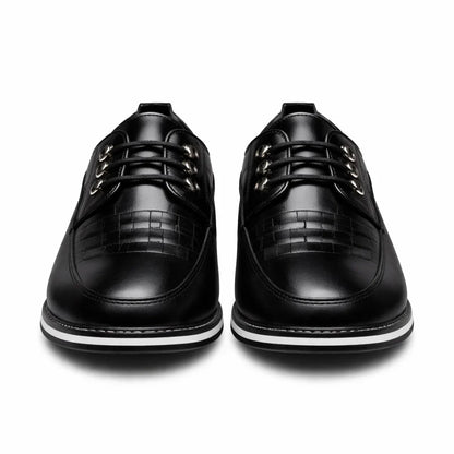 Mocasines de Piel con Plataforma para Hombre - Mr Fashion
