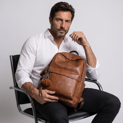 Mochila de Piel para Hombre - Cairn