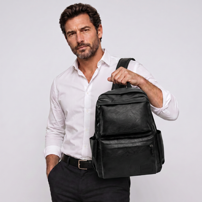 Mochila de Piel para Hombre - Cloudhaven