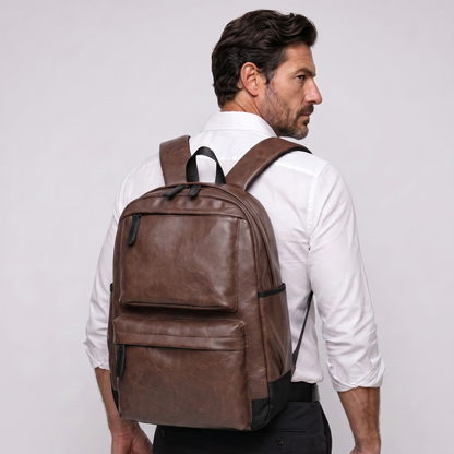 Mochila de Piel para Hombre - Dusk
