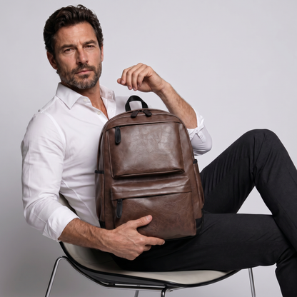 Mochila de Piel para Hombre - Dusk