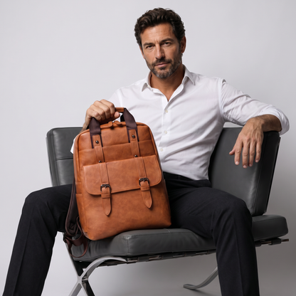 Mochila de Piel para Hombre - Flint